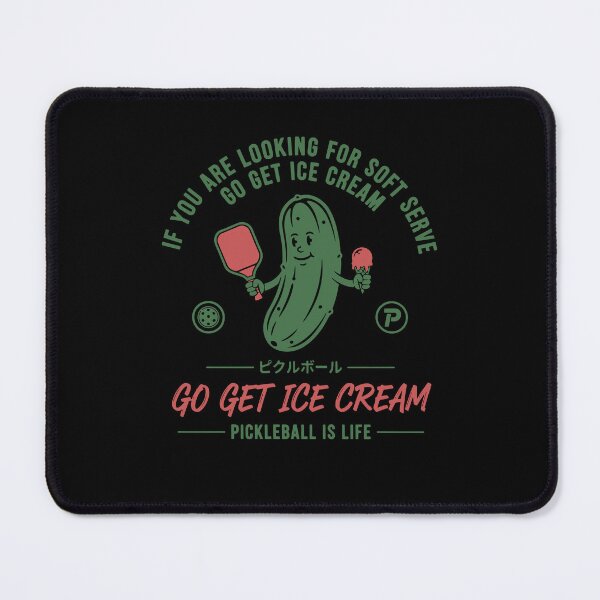 Item preview, Pickleball Funny Player Go Get Ice Cream designed and sold by LuminOrb.