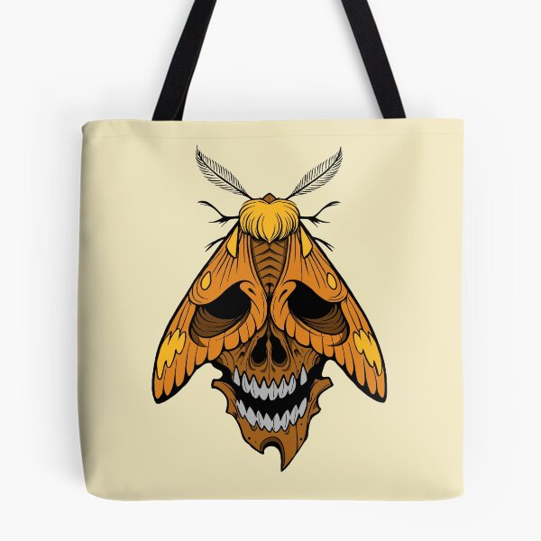 Item preview, Orange moth tattoostyle designed and sold by Pamelarts.