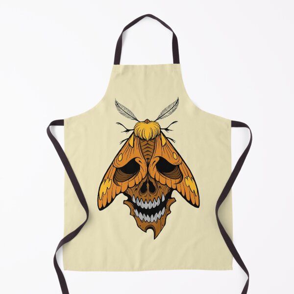 Item preview, Orange moth tattoostyle designed and sold by Pamelarts.