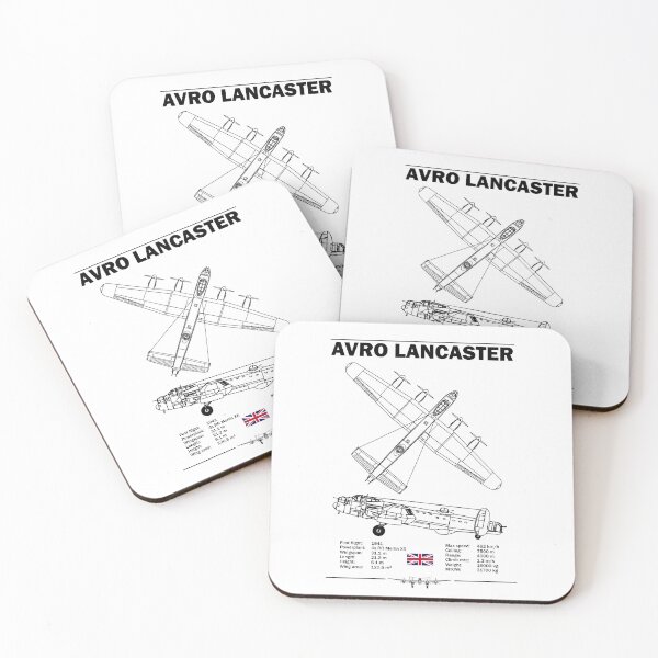 Item preview, Avro Lancaster WWII Blueprint Poster designed and sold by Justinian Matieu.