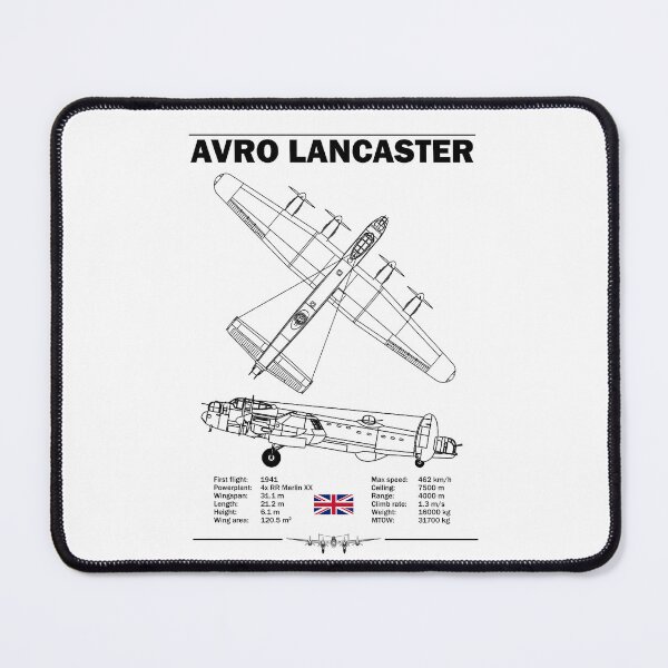 Item preview, Avro Lancaster WWII Blueprint Poster designed and sold by Justinian Matieu.