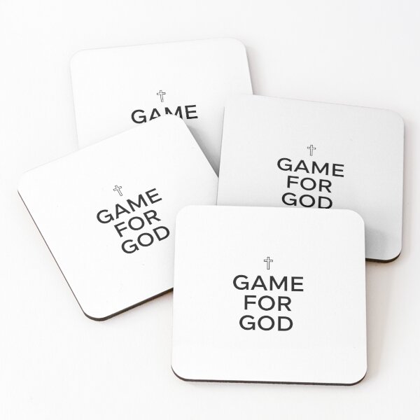 Item preview, Game for God – Minimal Christian Gamer Design designed and sold by Illustrated Faith.