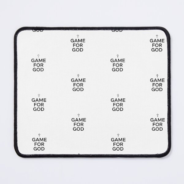 Item preview, Game for God – Minimal Christian Gamer Design designed and sold by Illustrated Faith.
