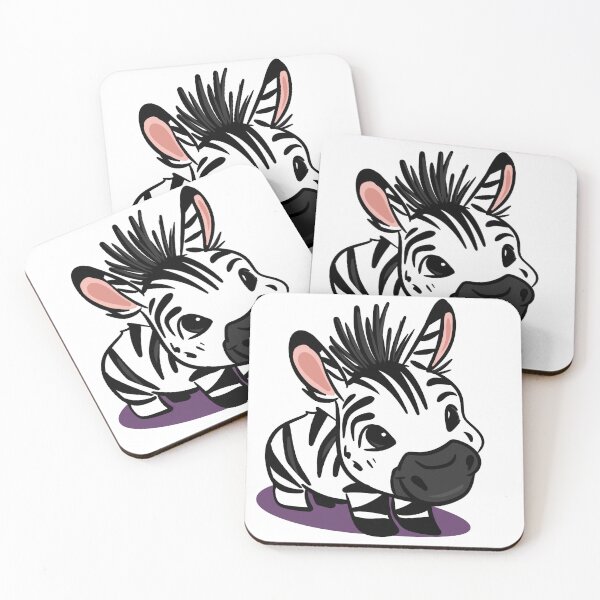 Item preview, Adorable Kawaii Baby Zebra Sticker designed and sold by LYAN-STORE.