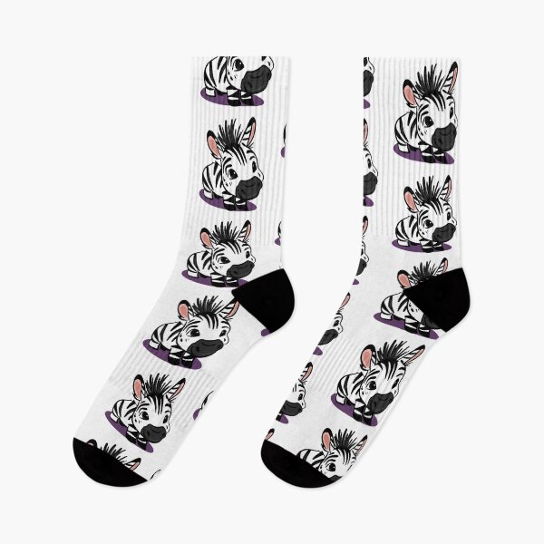 Item preview, Adorable Kawaii Baby Zebra Sticker designed and sold by LYAN-STORE.