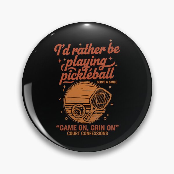 Item preview, Pickleball Id Rather Be Playing Funny Player Love designed and sold by LuminOrb.