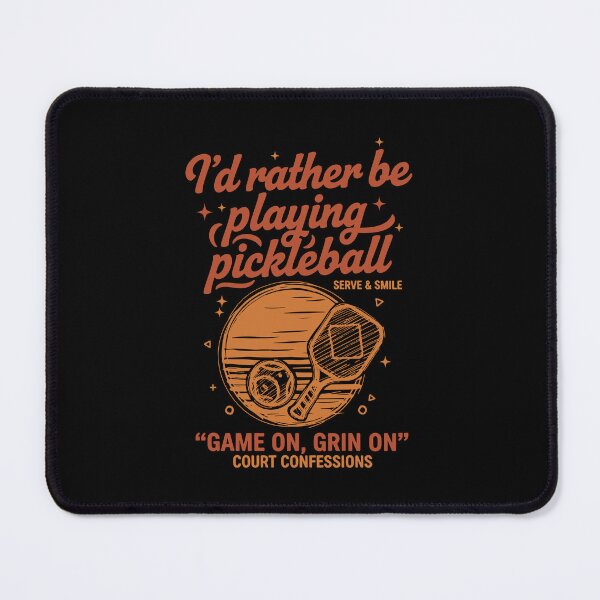 Item preview, Pickleball Id Rather Be Playing Funny Player Love designed and sold by LuminOrb.