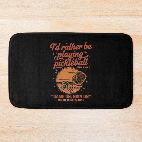 Item preview, Pickleball Id Rather Be Playing Funny Player Love designed and sold by LuminOrb.