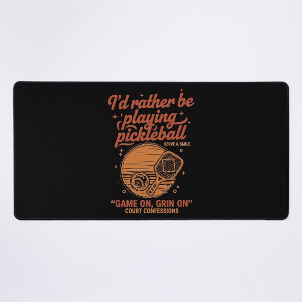 Item preview, Pickleball Id Rather Be Playing Funny Player Love designed and sold by LuminOrb.