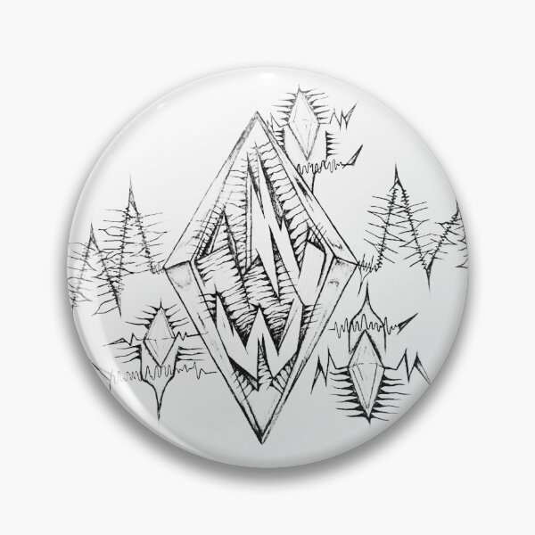 Item preview, SHARPS series diamond  designed and sold by SKYFYR designs.