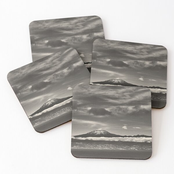 Item preview, Mount Teide in Black and White – Dramatic Canary Islands Volcano Landscape designed and sold by Bwananyoka.