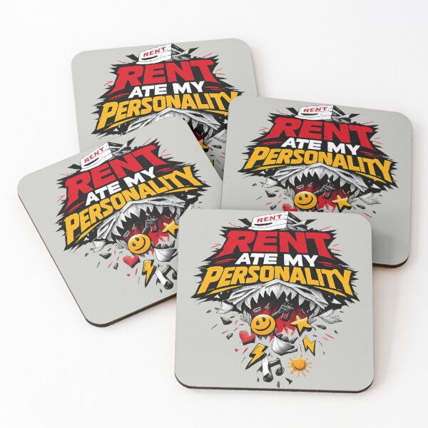 Item preview, Rent Ate My Personality Shirt Funny Broke Humor Streetwear Tee designed and sold by POD DYNASTY.