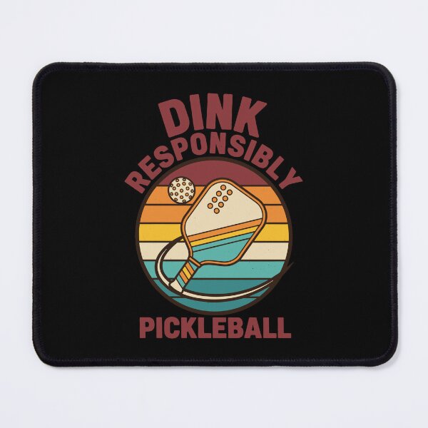 Item preview, Pickleball Dink Responsibly funny player pickle designed and sold by LuminOrb.