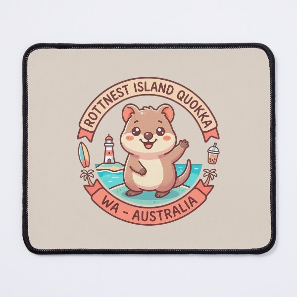 Item preview, Kawaii Rottnest Island Quokka Cute Australian Animal Souvenir designed and sold by Jaroslaw-S.