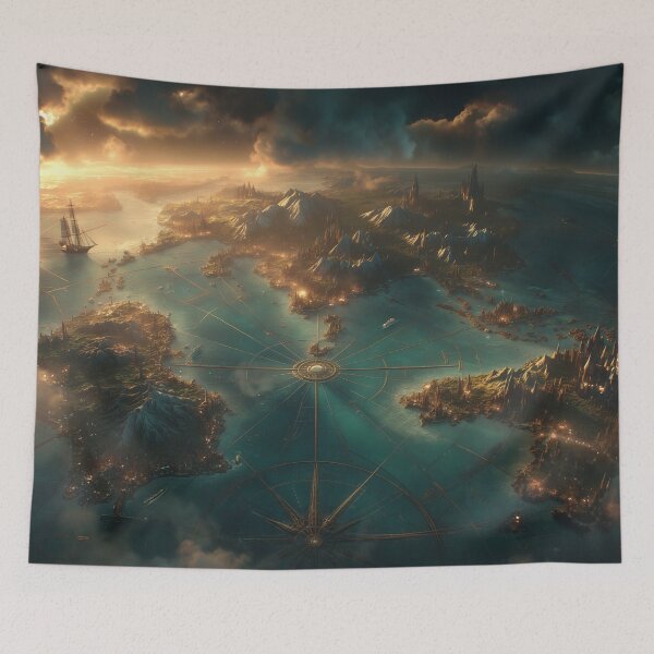 Item preview, Empire of the Luminous Horizon designed and sold by oanaunciuleanu.
