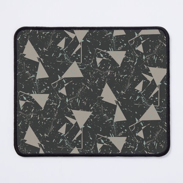 Artikelvorschau, Warm Neutral Dreiecke Charcoal Warm Gray entworfen und verkauft von Kreativa1.