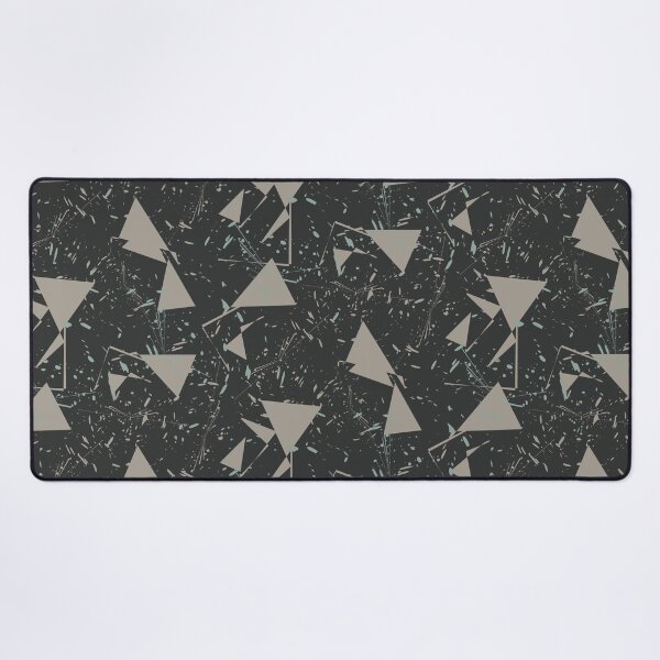 Item preview, Warm Neutral Triangles Charcoal Warm Gray designed and sold by Kreativa1.