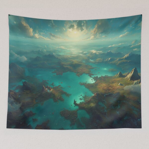 Item preview, Empire of the Luminous Horizon designed and sold by oanaunciuleanu.