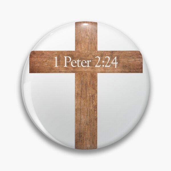 Item preview, 1 Peter 2:24 designed and sold by knzstickers.