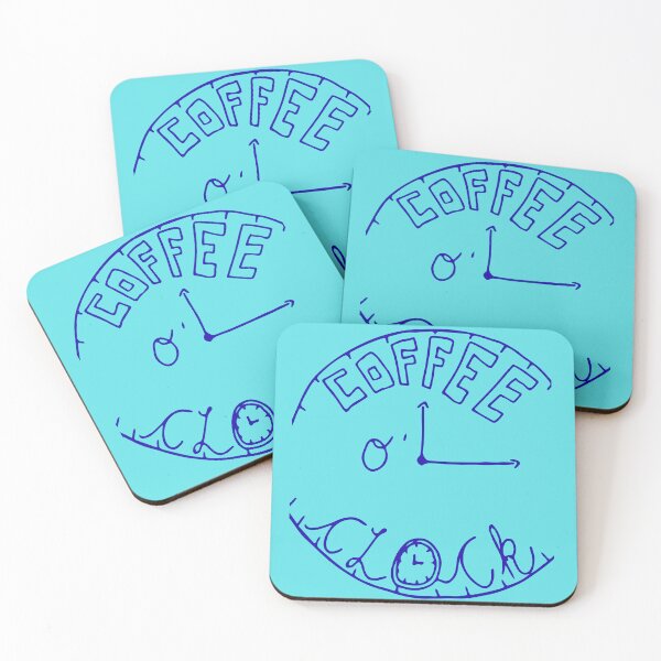 Item preview, Coffee O' Clock Lettering designed and sold by Art4theHeart-.