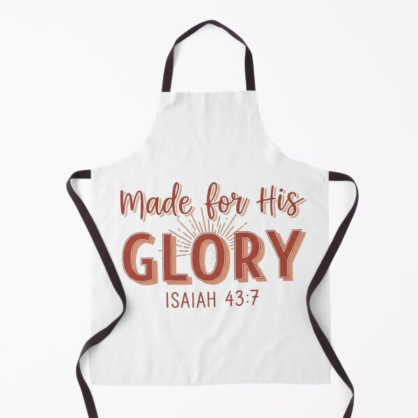 Item preview, Made for His Glory Sticker – Isaiah 43:7 – Neutral Christian Faith Decal designed and sold by Illustrated Faith.
