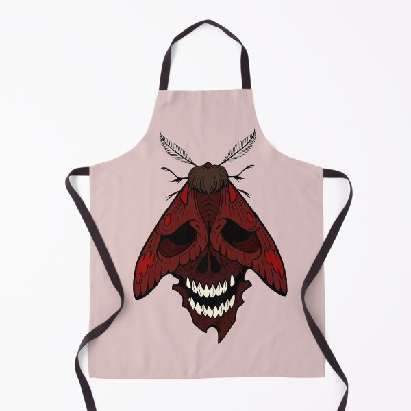 Item preview, Red moth tattoostyle designed and sold by Pamelarts.