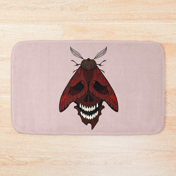 Item preview, Red moth tattoostyle designed and sold by Pamelarts.