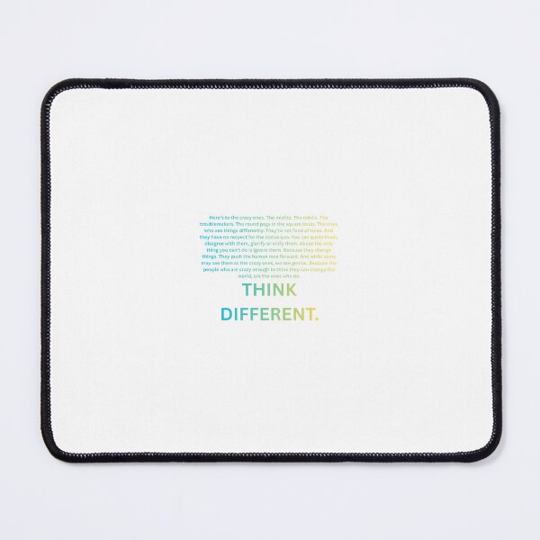 Item preview, Here's to the crazy ones / think different gradient frutiger aero colorway designed and sold by uniquehockey.