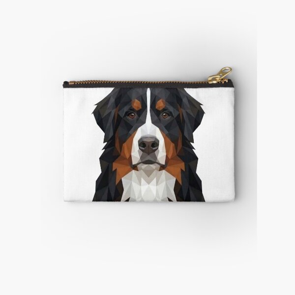 Item preview, Geometric Bernese Mountain Dog Portrait designed and sold by Lake & Loyal.