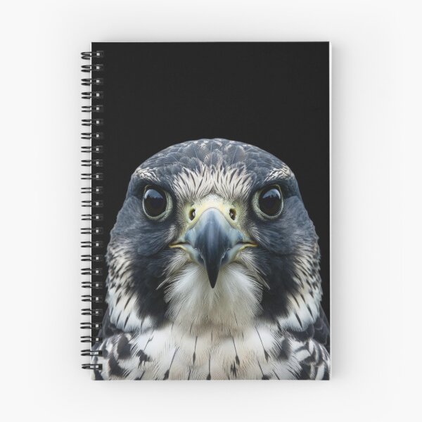 Item preview, Peregrine Falcon Portrait Realistic Dark Art designed and sold by Zippy Creation.