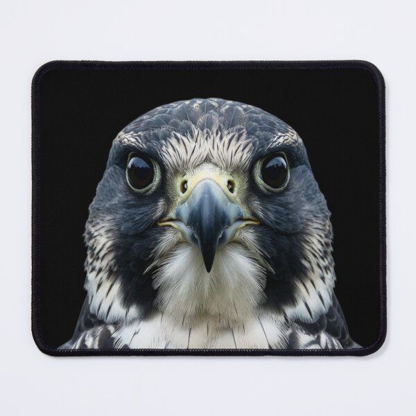 Item preview, Peregrine Falcon Portrait Realistic Dark Art designed and sold by Zippy Creation.