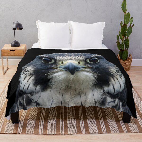Item preview, Peregrine Falcon Portrait Realistic Dark Art designed and sold by Zippy Creation.