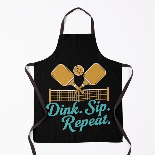 Artikelvorschau, Pickleball Lustiger Spieler Dink Sip Repeat Paddles entworfen und verkauft von LuminOrb.