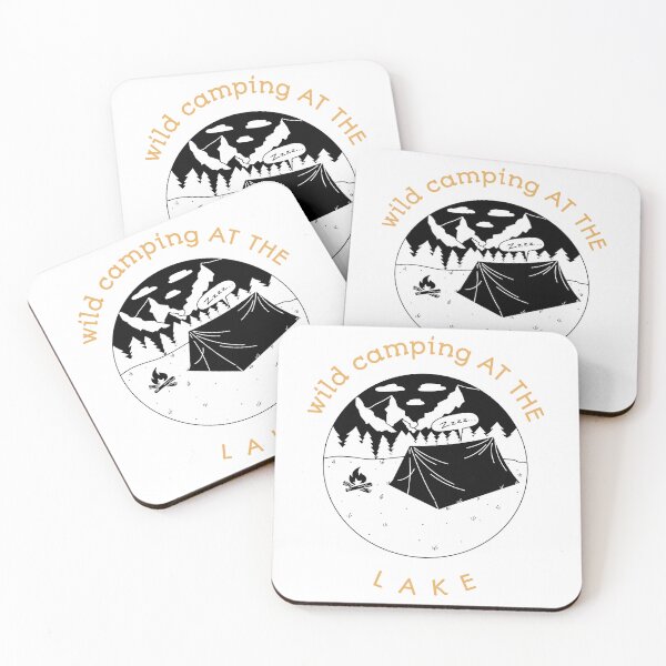 Item preview, wild camping  designed and sold by Vernisefrancois.