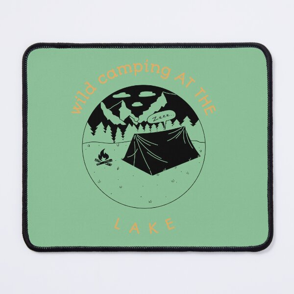 Item preview, wild camping  designed and sold by Vernisefrancois.