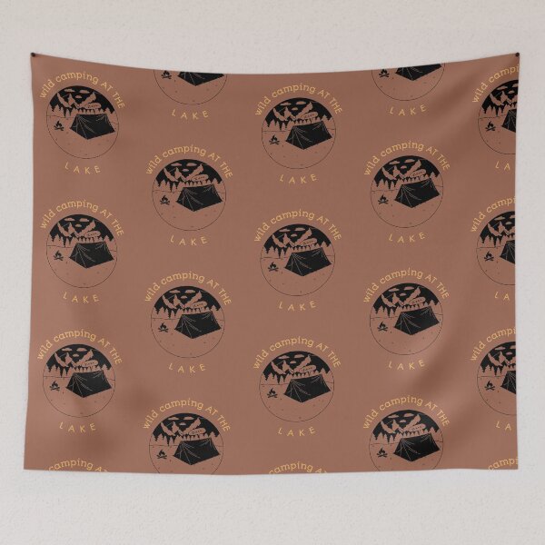 Item preview, wild camping  designed and sold by Vernisefrancois.