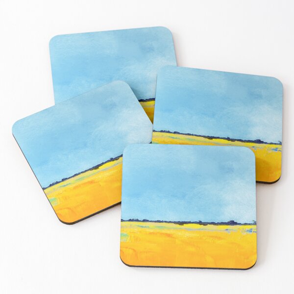 Item preview, Golden Fields Beneath Vast Sky designed and sold by Skyline-Art-Inc.