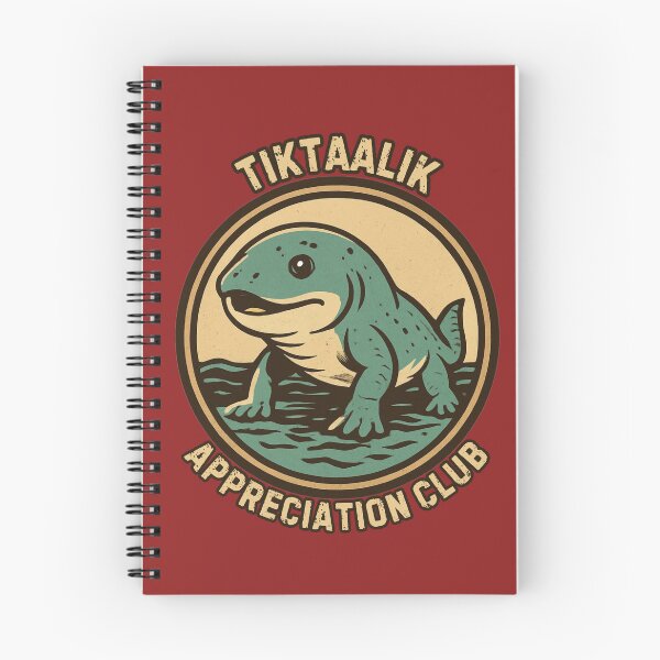 Item preview, Tiktaalik Appreciation Club - Vintage Evolution Badge designed and sold by GoaTeeGram.