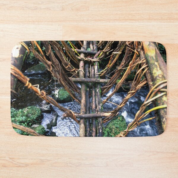 Item preview, Papua New Guinea Scary Jungle Bridge Over Rapids  designed and sold by DEC02.