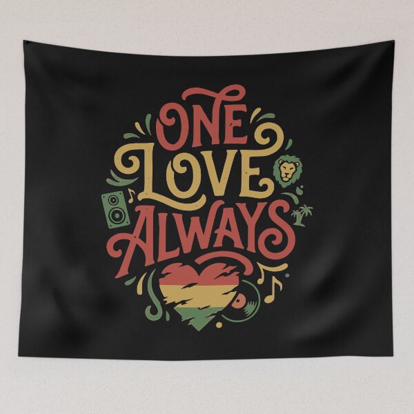 Item preview, One Love Always designed and sold by SavvyEarth.