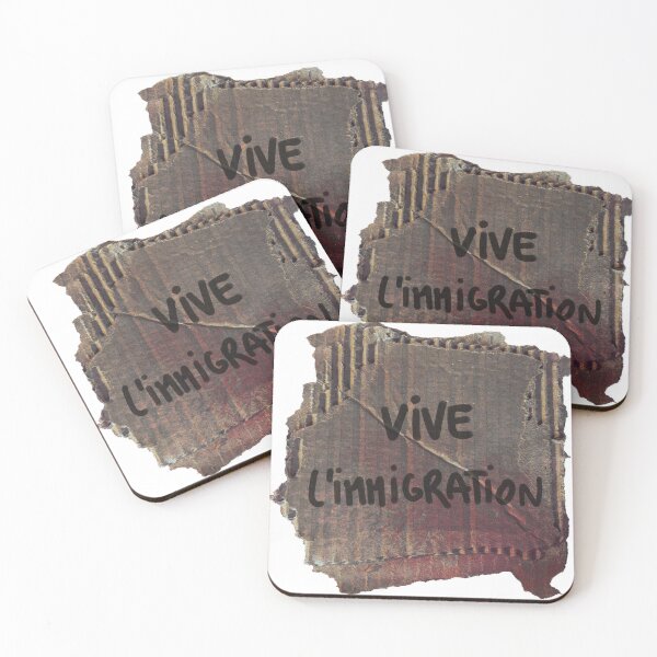 Item preview, "Long live immigration!" (protest slogan) designed and sold by LesbianMastermind.
