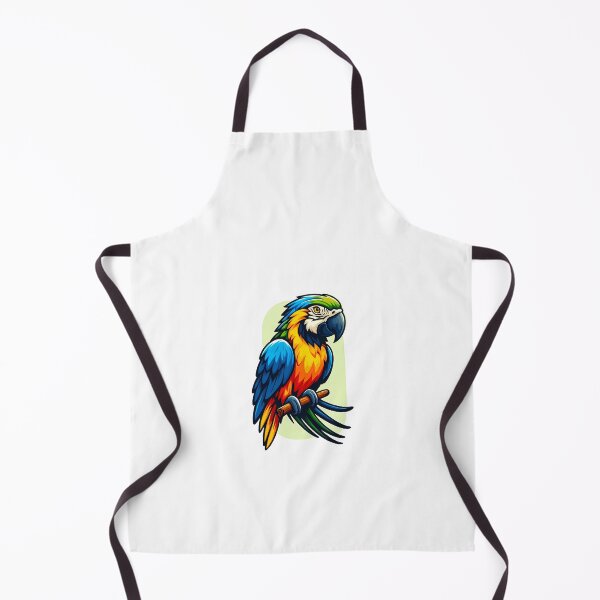 Item preview, Vibrant blue and yellow parrot perched on a branch, showcasing stunning plumage and intricate details. designed and sold by cave-canvas.