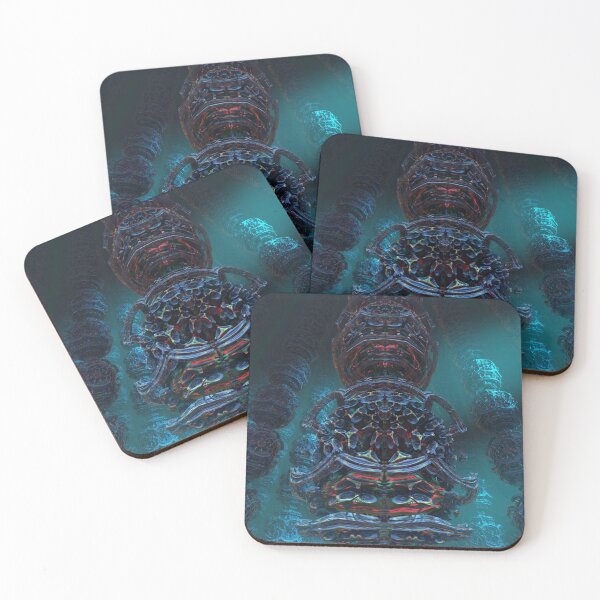 Item preview, Sacred Columns 020 - Fractal Landscapes designed and sold by sbartinspace.