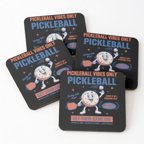 Item preview, Pickleball Funny Player Pickle Ball Vibes Only designed and sold by LuminOrb.