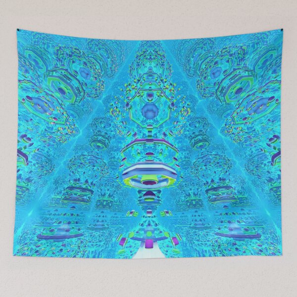Item preview, Signs in the Triangle - Fractal Landscapes designed and sold by sbartinspace.