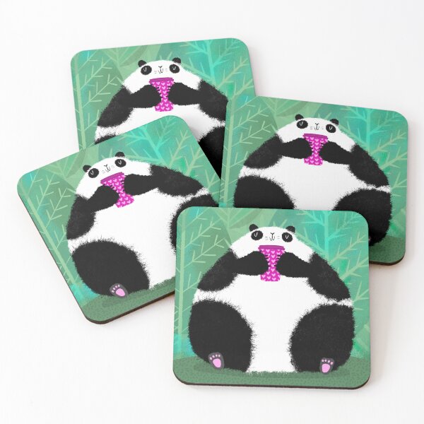 Item preview, Coffee Loving Panda Bear designed and sold by poket.piktures.