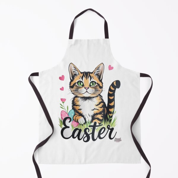 Item preview, Cat Easter Cute with Colorful Eggs designed and sold by Sweet Dreams & Fantasia.