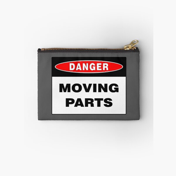 Item preview, DANGER SIGN: MOVING PARTS, SAFETY, HAZARDS, INDUSTRIAL  designed and sold by AASparksDesigns.