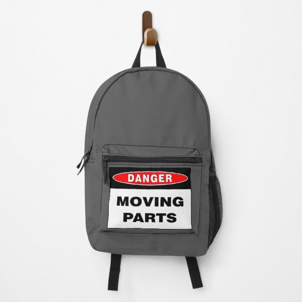 Item preview, DANGER SIGN: MOVING PARTS, SAFETY, HAZARDS, INDUSTRIAL  designed and sold by AASparksDesigns.