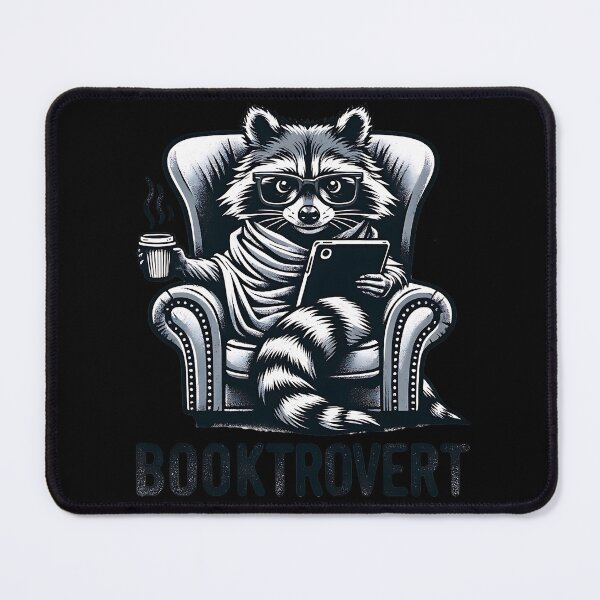 Item preview, Funny Raccoon Booktrovert Reading Introvert Book Lover designed and sold by Testarossi Designs.